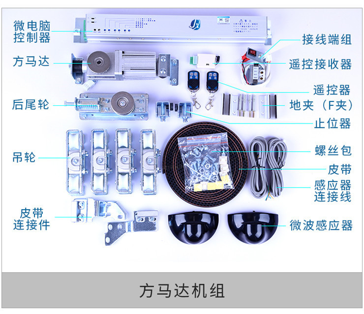 嘉鑫ES-120自动平开门 电动自动门 感应门禁系统 加重型